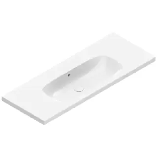 Catalano Alvea Раковина 120х46см., подвесная или на мебель, без отв., цвет: белый глянцевый