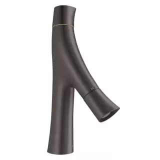 Axor Starck Organic Смеситель для раковины 80, на 1 отв., цвет: шлифованный черный хром