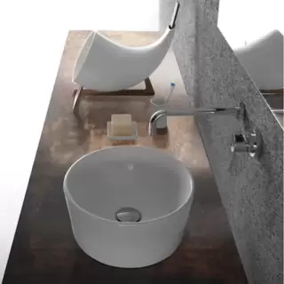 Globo Forty3 Раковина 35х35х16 см, без отв., цвет: белый