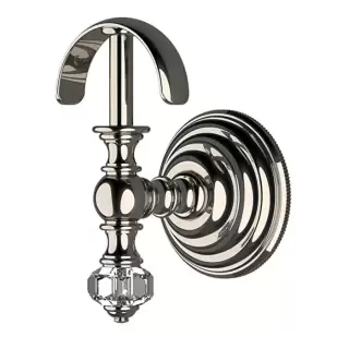 Devon&Devon Gemstone Крючок, подвесной, цвет: никель блестящий