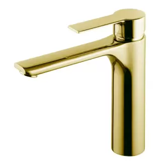 Fima Carlo Frattini Mast Смеситель для раковины, на 1 отв., высокий h: 20.5см., цвет: золото