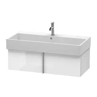 Duravit VA Тумба подвесная, 98.4x43.1х29.8см., с раковиной, 1 выдв.ящик, цвет: белый глянцевый
