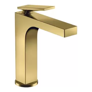 Axor Citterio Смеситель для раковины 160, на 1 отв., с донным клапаном, цвет: полированное золото