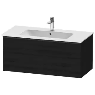 Duravit D-Neo Тумбочка подвесная 101х44x46.2см., раковина, 1 ящик, цвет: Black Oak