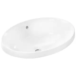 Hansgrohe Xuniva D Раковина 55x40см., встраиваемая, без отв., цвет: белый