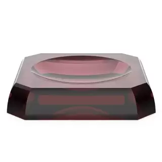 Decor Walther KR STS Kristall Мыльница, настольная, цвет: Rich Burgundy