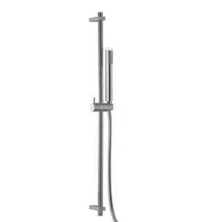 Carlo Frattini Wellness Душевой гарнитур в ком-те: стойка, шланг 1500 мм, держатель для душа, ручной душ, полированный никель /F2150SN/
