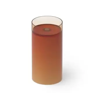 Dea Design Pedestal Basin Раковина 40х40х82см., напольная, без отв., Glasstech, прозрачная смола, цвет: Sunset R1