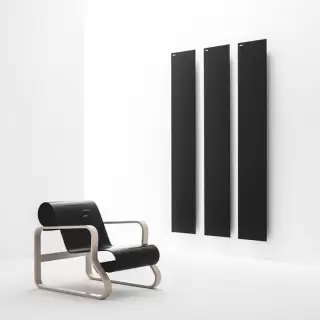 Antrax TAVOLA Liscia Полотенцедержатель электрический 35x171H см, цвет: черный матовый