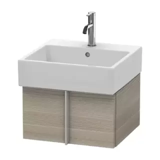 Duravit Vero Air Тумба подвесная, 48.4x43.1х29.8см., с раковиной, с 1 выдв. ящиком, цвет: сосна серебристая