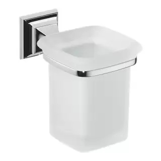 Colombo Portofino Стакан подвесной, цвет: хром/матовое стекло