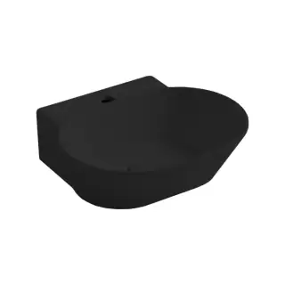 Simas Wave Раковина 48х43х16.5 см, 1 отв., цвет: черный матовый