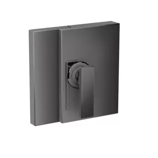 Axor Edge Смеситель для душа, встраиваемый, на 1 источник, внешняя часть, цвет: черный