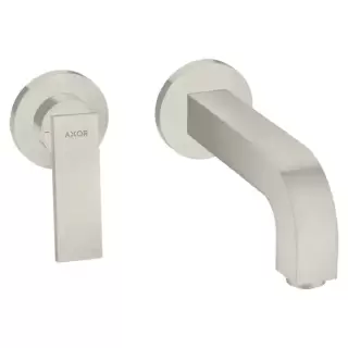 Axor Citterio Смеситель для раковины 220, встраиваемый, излив: 22см., цвет: сталь
