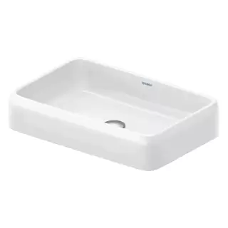 Duravit Qatego Раковина 56х40х13см., накладная, без отв., цвет: белый