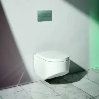 Laufen Sonar Унитаз подвесной 53х37х34см, безободковый, цвет: белый