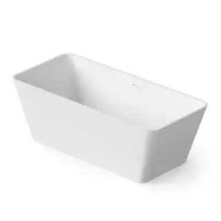 Dea Design Modern Ванна 170х78х58см., отдельностоящая, Solid Surface, цвет: White №18
