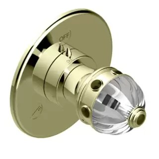 THG Hamptons Переключатель потоков, встраиваемый, внешняя часть, цвет: Polished nickel