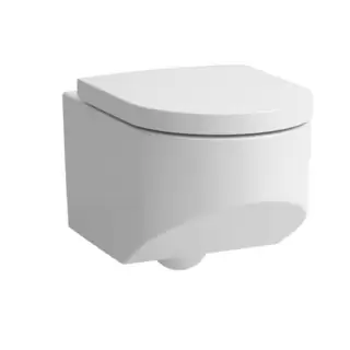 Laufen Sonar Унитаз 53x37x34см подвесной, безободковый, покрытие LLC, цвет: белый