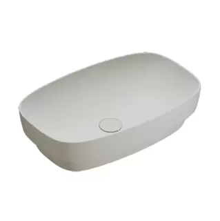 Catalano Alvea Раковина 60x38см встраиваемая, без отв., цвет: Cemento Satinato