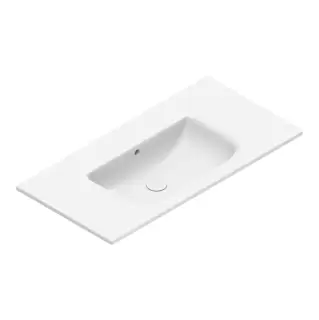 Catalano Italy Раковина 100х50см, без отв., цвет: белый глянцевый