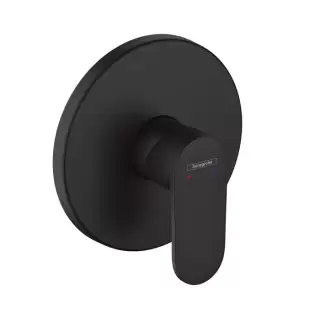 Hansgrohe Vernis Blend Смеситель для душа, встраиваемый, внешняя часть, цвет: матовый черный