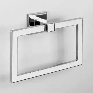 Colombo Basic Q Полотенцедержатель кольцо, цвет: хром