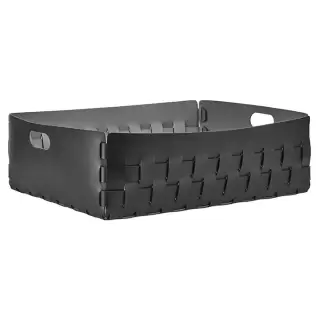 Colombo Adj Корзинка Bottega 60x50хH20см., напольная, цвет: черный/серый