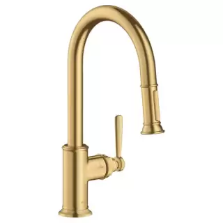 Axor Montreux Смеситель для раковины, на 1 отв., цвет: золото