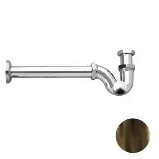 Nicolazzi Complementi Сифон S 1&rdquo;1/4 без донного клапана для биде, цвет: тёмная бронза