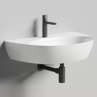 Salini Alda Wall 03 Раковина 60х71х15см., накладная, 1 отв., S-Sense, цвет: белый