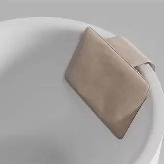 Salini Подушка для ванны 49.5x35.5x7cм , цвет: Cappuccino