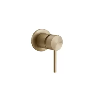 Gessi 316 Смеситель для душа, встраиваемый, цвет: Warm bronze brushed PVD