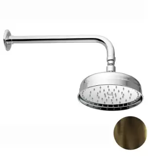 Nicolazzi Doccia Верхний душ, &Oslash; 30см, цвет: тёмная бронза