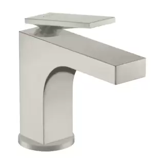 Axor Citterio Смеситель для раковины 90, на 1 отв., с донным клапаном, цвет: сталь