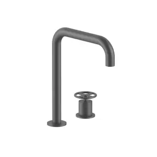 Fantini Fontane Bianche Смеситель для раковины, 2 отв., цвет: Matt Gun Metal PVD