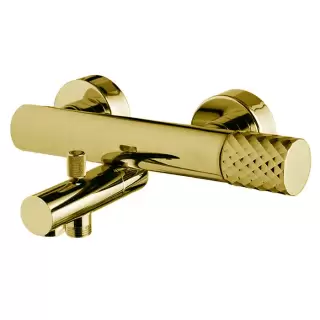 Fima Carlo Frattini Spillo Tech Смеситель для ванны, настенный, цвет: золото
