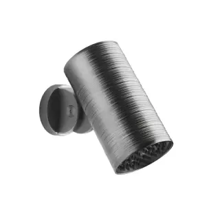 Gessi 316 Trame Верхний душ &Oslash;7.9см., с настенным креплением, тропический ливень, цвет: Steel Brushed