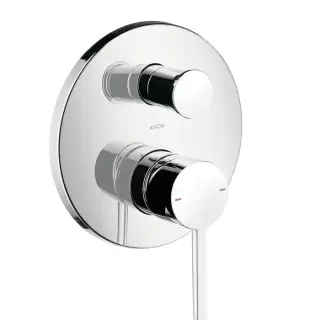 Axor Starck Однорычажный смеситель для ванны для скрытого монтажа, внешняя часть, цвет: хром