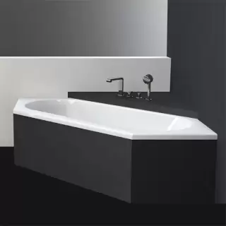 Bette Starlet Ванна шестиугольная с шумоизоляцией встраиваемая, 200х75х42см, BetteGlasur&reg; Plus, цвет: белый