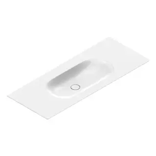 Catalano Sfera 125 Столешница с интегрированной раковиной, цвет: белый глянцевый