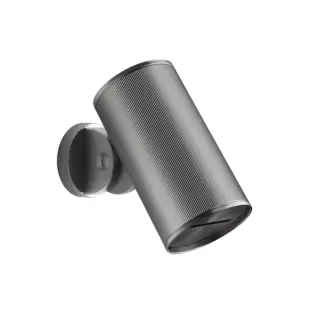 Gessi 316 Rigato Верхний душ &Oslash;79 мм., с настенным креплением, водопад, цвет Steel Brushed