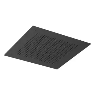 Almar Velvet Temptation Верхний душ 38х38см., потолочный, 1 режим, цвет: Black Absolute Brushed PVD