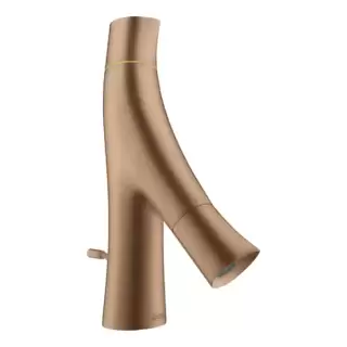 Axor Starck Organic Смеситель для раковины 50, на 1 отв., с донным клапаном, цвет: шлифованное красное золото