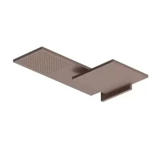 Fantini Venezia Двойной верхний душ, латунь, настенный, цвет: Matt Copper PVD