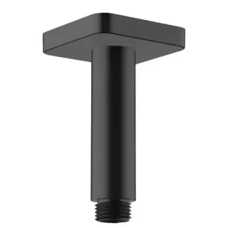 Hansgrohe Vernis Shap Потолочный держатель 100 мм, цвет: матовый черный