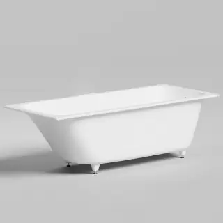 Salini Orlanda Kit Встраиваемая ванна 170х70х60cм, "Up&Down", сифон, щелевой слив-перелив, S-Sense, цвет: белый глянцевый