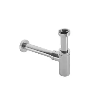 Globo Сифон круглый 1"1/4, цвет: хром