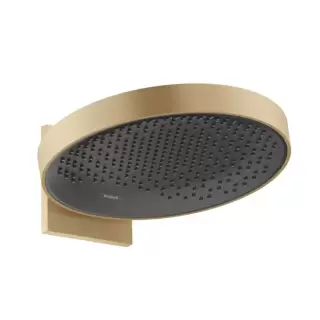 Hansgrohe Rainfinity Верхний душ 360 1jet с настенным креплением, цвет: шлифованная бронза