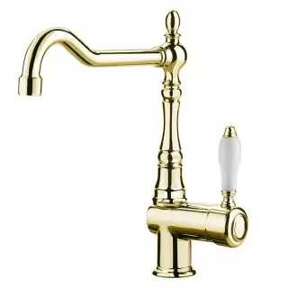 Fima Carlo Frattini Kitchen Смеситель для кухни, на 1 отв., Herend, цвет: золото